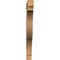 Ekena Millwork Funston Block Rough Sawn Bracket, Western Red Cedar, 4"W x 38"D x 42"H BKT04X38X42FST05RWR - alternate 2